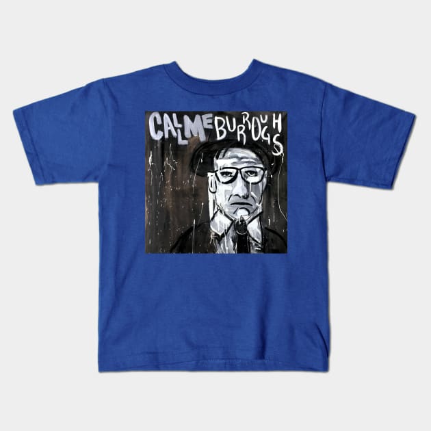 William Burroughs Kids T-Shirt by ElSantosWorld